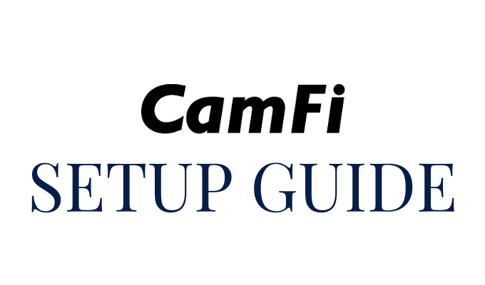 CamFi 3 Plus Setup resource cover