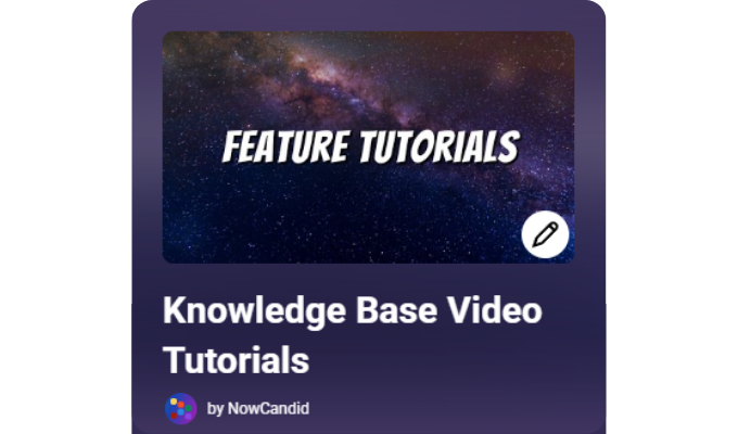Video Knowledge Base resource cover